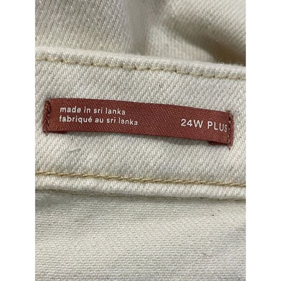 New size 24 W Plus Anthropologie Pilcro Chino Shorts Size 24W Plus - Picture 10 of 11